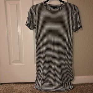 Forver 21 Striped Shirt Dress